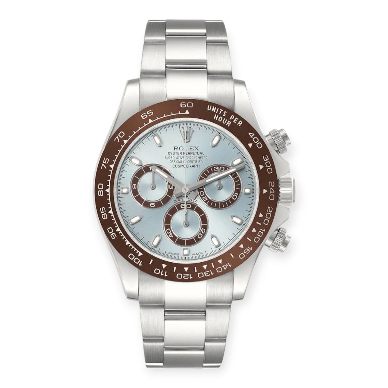 116506bl-1-Photoroom.jpg Rolex Daytona 116506 Ice Blue Dial Platinum Chronograph Watch - 图片 1