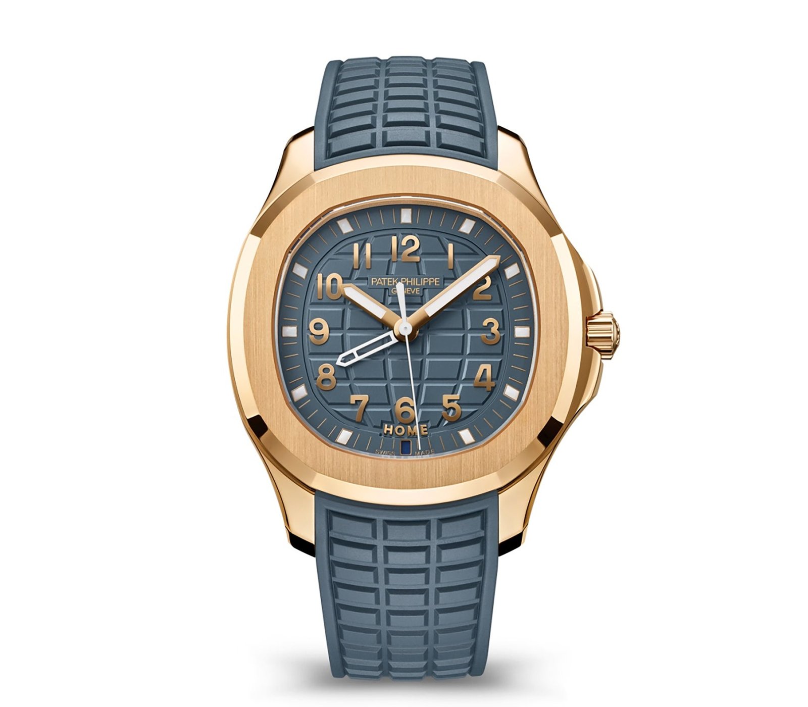 14800.jpg 39mm Travel Time 18k Rose Gold Blue-Grey Dial Quartz - 图片 1