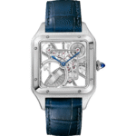 Santos-Dumont Skeleton Watch with micro-rotor WHSA0032 - 图片 3