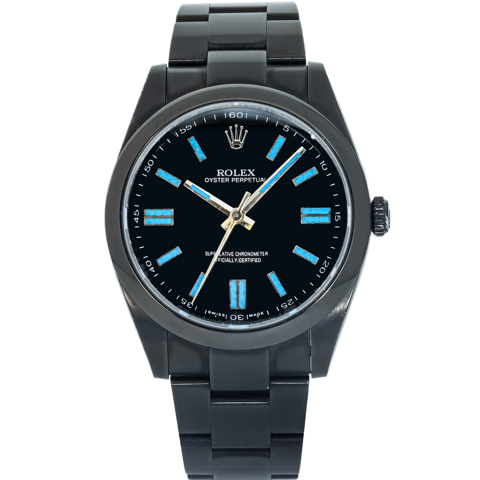 IMG_1541.png Rolex Stainless Steel Oyster Perpetual 41mm, 124300 Custom PVD Finish and Oyster Bracelet - 图片 1