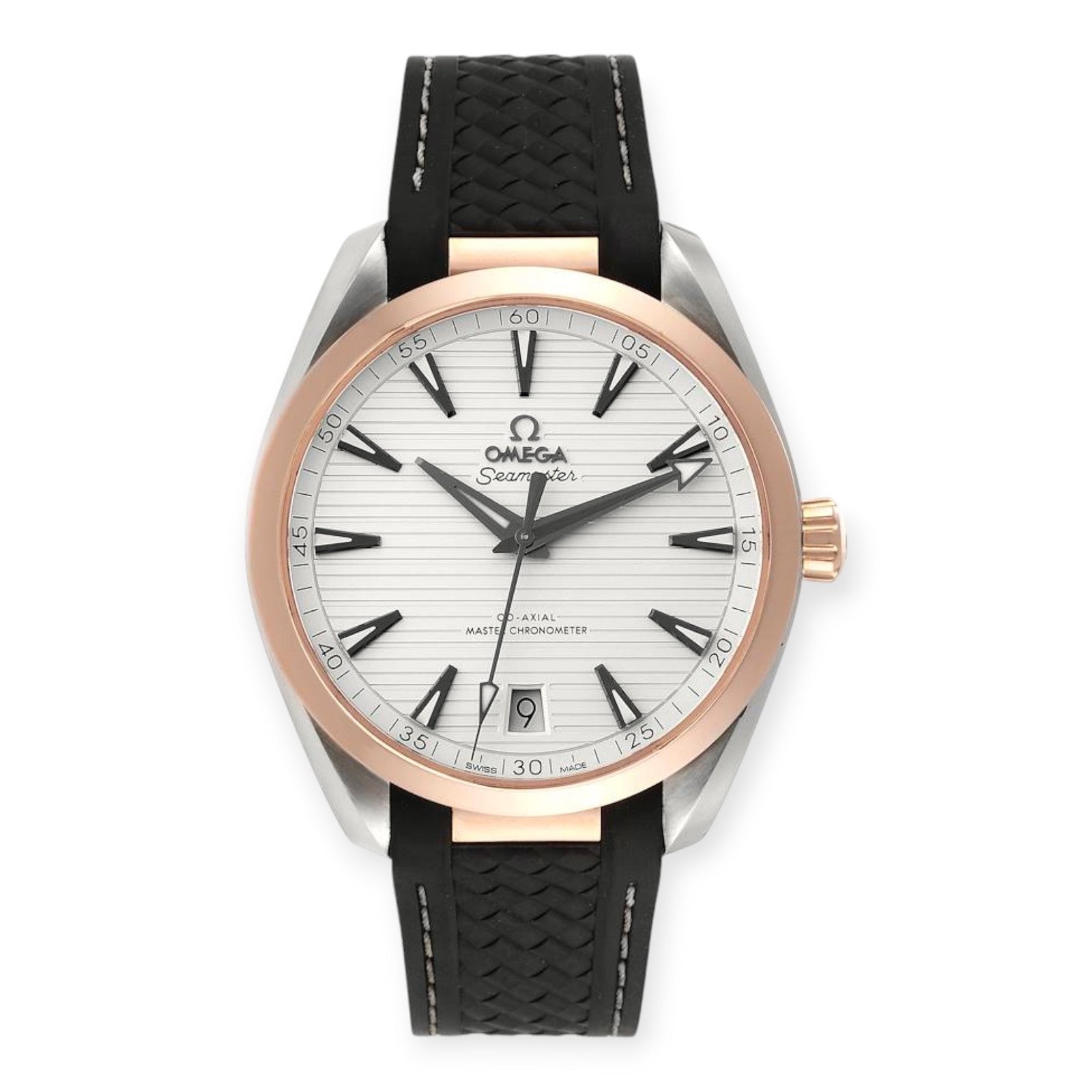 Pre-Owned-Omega-Seamaster-Aqua-Terra-220_22_41_21_02_001-Steel-Rose-Gold-Watch-JD-Watches-NY.jpg Omega Seamaster Aqua Terra 220.22.41.21.02.001 Steel Rose Gold Watch - 图片 1