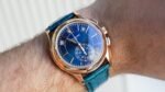 Patek Philippe Complications 5905R-010 – Rose Gold with Blue Sunray Dial & Alligator Strap - 图片 8