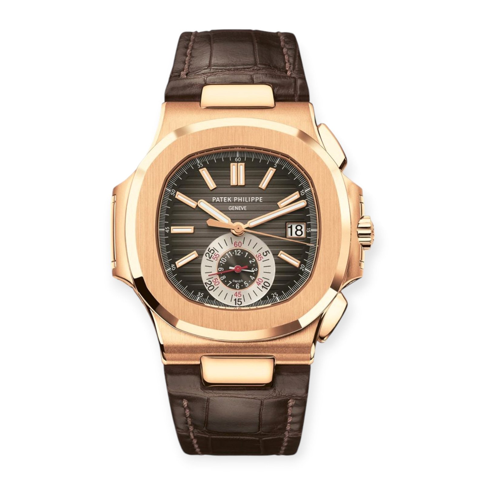 Pre-Owned-Patek-Philippe-Nautilus-5980R-40_5MM-Black-Brown-Dial-With-Leather-Bracelet-JD-Watches-NY.jpg Patek Philippe Nautilus 5980R 40.5MM Black-Brown Dial With Leather Bracelet - 图片 1