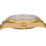 Rolex Day Date 40 Yellow Gold President Silver Roman Dial 218238 - 图片 4