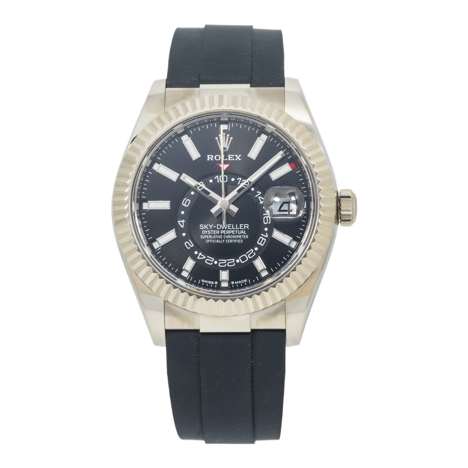 Pre-Owned-Rolex-Sky-Dweller-White-Gold-Black-Dial-Oysterflex-Bracelet-336239-JD-Watches-NY.png Rolex Sky Dweller White Gold Black Dial Oysterflex Bracelet 336239 - 图片 1