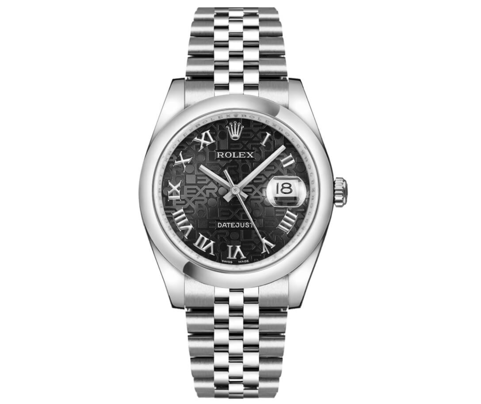 Screenshot2025-09-16at1.54.59PM.png Rolex Datejust 36 – Black Jubilee Roman Dial | Ref. 116200 - 图片 1