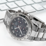 Rolex Cosmograph Daytona 40MM 116509 Black Arabic Dial 18K White Gold Bezel Stainless Steel Oyster Bracelet - 图片 4